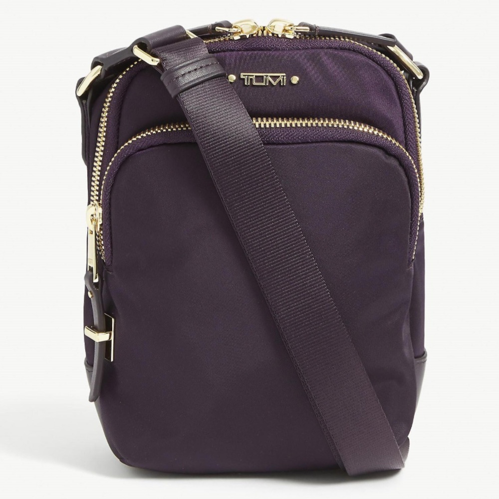 Tumi Ruma Voyageur Crossbody Bag in Purple NWOT